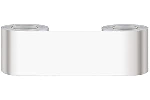 GUEST RUYUNLAI Cenefas Adhesivas Para Paredes Pvc Cenefa Autoadhesiva Para DecoracióN De Pared De Cocina BañOBlanco mate 15CM X 500CM