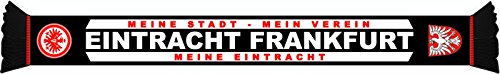 Preisvergleich Produktbild EINTRACHT FRANKFURT Schal / Scarf / Fanschal Meine Stadt