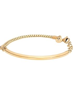 C-Collection by CHRIST Damen-Armband Edelstahl One Size, gold