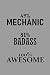 Produktbild 49% Mechanic 51% Badass 100% Awesome: Notebook, Journal or Planner | Size 6 x 9 | 110 Lined Pages | Office Equipment | Great Gift idea for Christmas or Birthday for a Mechanic