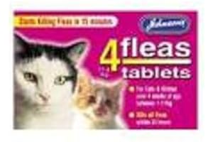 JOHNSON'S Johnsons 4fleas Tablets For Cats & Kittens x 3 tabs