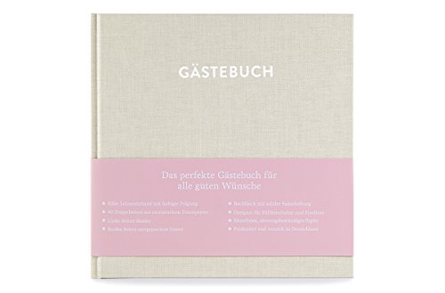 Gästebuch HUGO (Cremebeige)