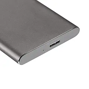 MAXBELL 2.5in Portable USB 3.0 SATA 4TB Hard Drive Enclosure Tool Free Grey