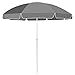 Produktbild vidaXL Sonnenschirm 240cm Anthrazit Strandschirm Gartenschirm Marktschirm