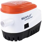 Seaflo 12V 750 GPH Otomatik Sintine Pompası - Kendinden Flat&ouml;rl&uuml; (Şamandıralı) Marine Tip Tekne Yat Su Tahliye Pompası, 19mm 
