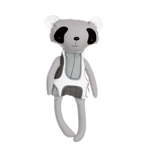 Soft Toy Panda | Baltic Amber Gift | Handmade Doll with amber gemstone filling | Baby massage | Alternative Medicine | Crystal Therapy | Baby Warmth Sleeping Toy