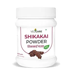 Vedcare Shikakai Powder (Hair Cleanser for Soft Hairs ) - 100grams