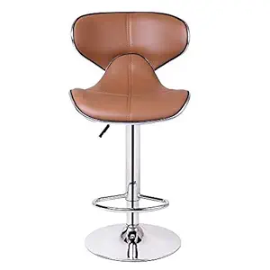 Da Urban Horse Height Adjustable Bar Stool/Chair (1 pc) (Beige) (Leatherette) (ISO and BIFMA Certified)