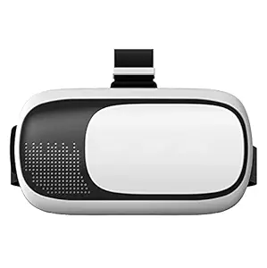 TechKing Gaming Features 3D Headset Virtual Reality Glasses - 3D Goggles Headsets for Video Movies & Games Compatible with All Smartphones