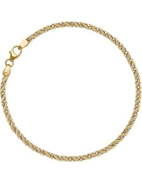 CHRIST Gold Damen-Armband 333er Gelbgold, 333er Weißgold One Size, gold