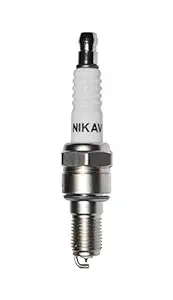 NIKAVI ISP03 NCPR7EAIX-9 Iridium Spark Plug Compatible for (Yamaha - FZ S, FZ-FI, SZ- RR 2.0, SZ-S, FZ-S FI 150cc (from Aug'18), FZ V3.0 (BS-VI), FZS-FI V3.0 (BS-VI))