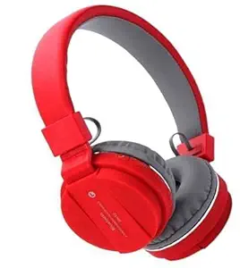 Buddymate Wireless Bluetooth Style Headphone Comes with Stereo Sound Quality / 40 mm Drivers/Long Battery Life & Aux Connectivity Compatible with All Bluetooth Devices (Multi-Colour)