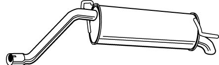 Preisvergleich Produktbild Walker 23249 Endschalldämpfer