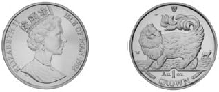 1993 Isle of Man Proof Struck 1oz 999. Silver Maine Coon Cat Coin (Boxed + COA)
