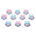 Bee Beautiful 100 X 10g Fruit Salad (Pink Grapefruit & Juniper)Handmade Mini Flower Bath Bombs