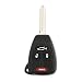 Produktbild MagiDeal Ungeschnitten Remote Head Entry Key Fob Clicker Chip für Dodge Dodge 4 Taste