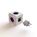 Produktbild allocacoc PowerCube ReWirable DuoUSB mit Stecker, Reiseadapter & 4x Verteiler, 230V Schuko