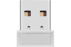 Replacement USB Dongle/Receiver for Seenda WGJP-031 and WGJP-031B Keyboard and Mouse(Need Repairing), White