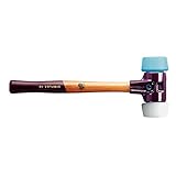 Hierro fundido vivienda Halder 3017.051 50: mazo de 40 W/grande suave azul de goma y Superplastic Face, color
