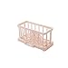 Produktbild Willesego Regale Waschbecken Arbeitsplatte Reinigungstuch Rack Kunststoff Trichter Rack Küche Schwamm Lagerregal Gerüst (17.7x9x9cm) - Lagerregal (Farbe: PINK) (Farbe : Beige, Größe : -)