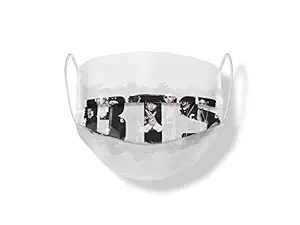 HeartInk Unisex Cotton Multicolour BTS Bangtan Boys Theme Pollution Mask-HIKBTSMK11