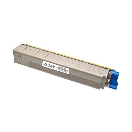 Logic-Seek Toner für Oki C8600 / C8800 43487712, 9000 Seiten, schwarz