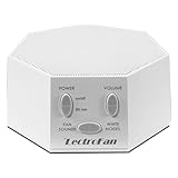 LectroFan - White Noise Machine and Non-Looping Fan Sounds with Sleep Timer (Classic, White)