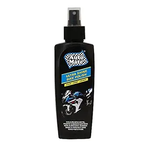 Auto Mate Ultra Shine Bike Polish, Grade 6211 (200ml / 196 gm) - Suitable for painted metal, plastic & rubber surfaces.