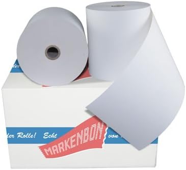 50 x Thermo Roles Epson TM-P 80 80/25 Original Markenbon Epson Till Rolls Thermo [25 Meter] Thermo x25lfm 80 mm (50 pcs) Till Rolls 80 x 25