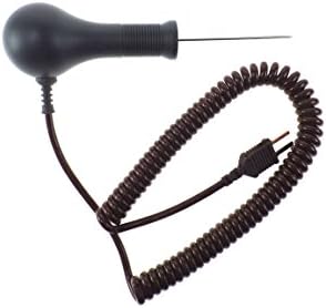 TME TP04 T Type Needle Probe, Small Diameter, Professional Range, 60 mm x 1.5 mm, Grey/Brown