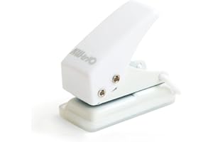 Mini Perforateur Monotrou, Perforateur Manuel Portable Multifonction, Reliure de Fichiers, Bureau d'Étudiant à Domicile, Adapté Aux Albums Photo de Bricolage, Livres Souvenirs, Classeurs de Signets