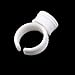 Approx.100pcs Eyelash Extension Disposable Glue Holder Rings M
