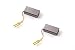 Produktbild vhbw 2X Kohle-Bürste, Motorkohle, Schleifkohle 5mm x 8mm x 16mm für Elektrowerkzeug Bosch GNS 5-100, GSC 160, GST 85 E 0601584603