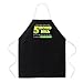 Produktbild Attitude Aprons Fully Adjustable 5 Second Rule Apron, Black by Attitude Aprons