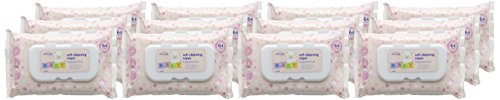 Vantage Fragrance Free Soft Cleansing Baby Wipes - Pack of 768