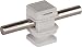 Produktbild Dehn+Söhne Leitungshalter grau 204 001 H 16mm f. Rd 8mm M6 Leitungshalter für Blitzschutz 4013364018990 (10 Stück Leitungshalter)