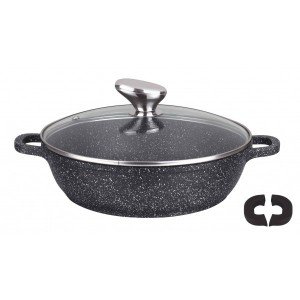 Pradel Excellence - 52404M - Mijoteuse "Façon Pierre" avec Couvercle, tous Feux dont Induction