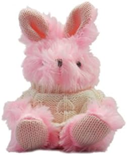 VenusTech(TM) 5200 mAh Cartoon Dolls Teddy Bear Bunny Rabbit Portable External Powerbank Backup Charger Energy Power Bank for Smart Mobile Phones iPhone iPad iPod Samsung Galaxy S6 Edge S5 Note 4 HTC Nokia Ideal For Kids Children Adults Novelty Gift (Pink Rabbit)