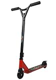  HAPTOO Pro Kickscooter aus Alu - 360 ° Drehung Faltbar und Höhenverstellbar - Stunt Scooter für Kinder Jugendliche - Anfänger & Pro (Rot)