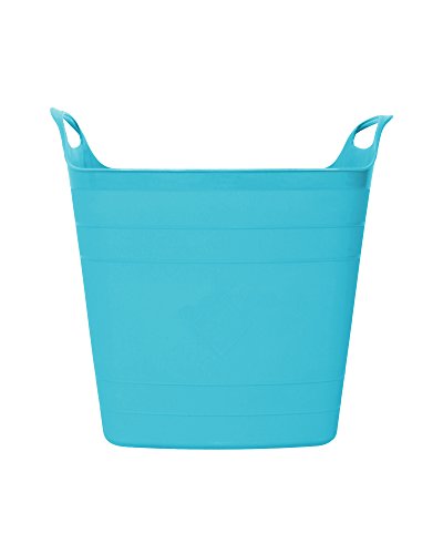 Flexi Tub Tragekorb Gartenkorb Wäschekorb Spielzeugeimer 15 Liter blau - 2