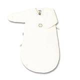 Baby Boum 0-3 Months Super Soft 2.3 Tog Sleeping Bag, Milk White