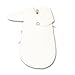 Baby Boum 0-3 Months Super Soft 2.3 Tog Sleeping Bag, Milk White