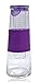 Produktbild Glas Karaffe 1L Wasser Fruchtflasche Decanter Krug Trinkflasche Karaffe mit Diffusor PURPUR