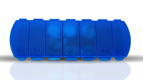 Tablettenbox-Pillenbox für 7 Tage – für zu Hause und Unterwegs - 4