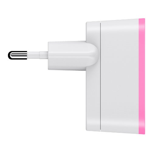 Belkin USB-Ladegerät Netzladegerät (2.1A, 10 Watt, geeignet für iPhone 7/7 Plus, iPhone 6/6s/6 Plus/6s Plus, iPhone SE, iPad Air 2, iPad Pro, Smartphones und Tablets) pink - 2