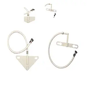 SHRUTI Jet Spray PVC Plate & PVC Nozzle with Plain Pipe -12'' - 1100 - White