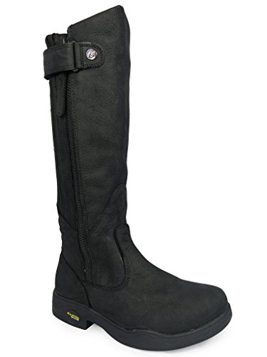 LADIES-KANYON-HORSE-RIDING-WATERROOF-YARD-COUNTRY-LONG-LEATHER-BOOTS-SIZE-UK-3-8