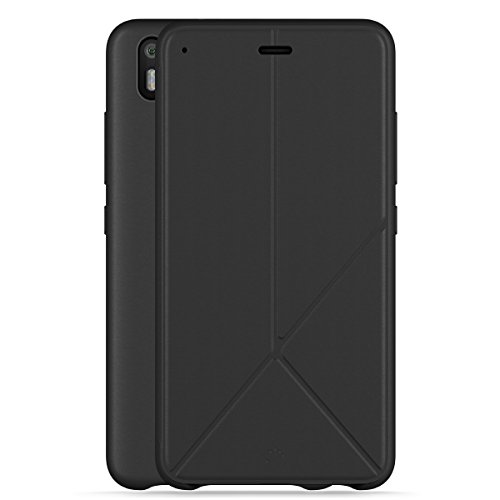 BQ Aquaris X X Pro Duo Black Case - Funda con Tapa  Color Negro