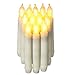 Produktbild Pinacis 12 LED Flammenlose Kerzen, batteriebetriebene flackernde Kerzen für Halloween, Weihnachten, Party, Bar, Hochzeit