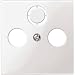 Produktbild Merten ZENTRALPLATTE ANTENNE POLARWS GL. SYS M